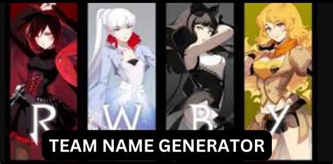 rwby team rwby|rwby team name list.